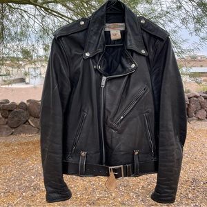 Vintage Harley Davidson motorcycle Chopper Jacket